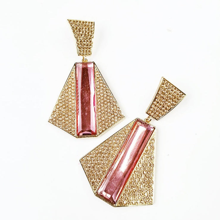 Obsession Pink Earrings