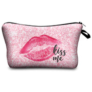 Kiss Me Makeup Bag/Clutch