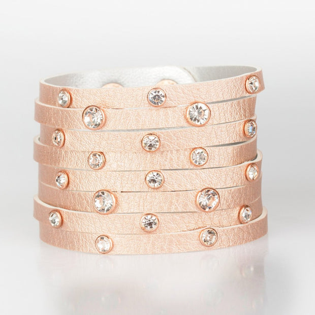 Glam Goddess Copper Wrap Bracelet