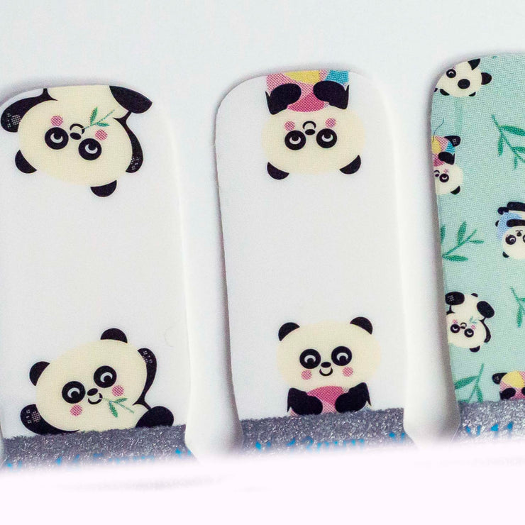 Happy Panda Girls Nail Wraps